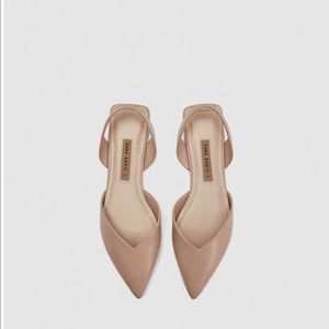 Zara Slingback Flats